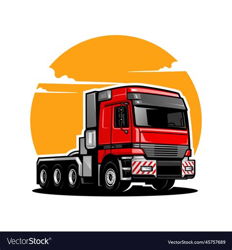 Truck logo Royalty Free Vector Image - VectorStock