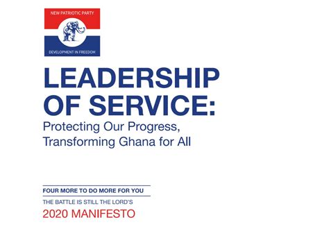 NPP Manifesto - MyJoyOnline