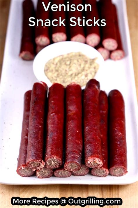 Smoked Venison Snack Stick Recipe | Bryont Blog