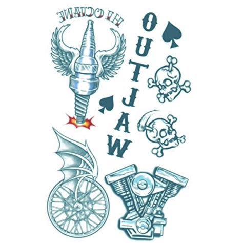 Outlaw Temporary Tattoo - Theatre GarageTheatre Garage