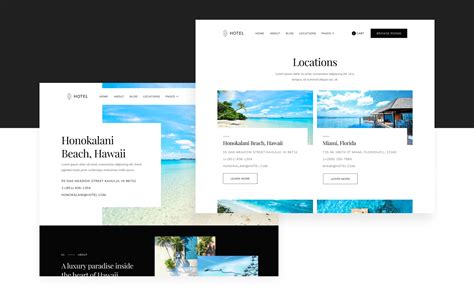 Resort - Hotel HTML5 Responsive Website Template