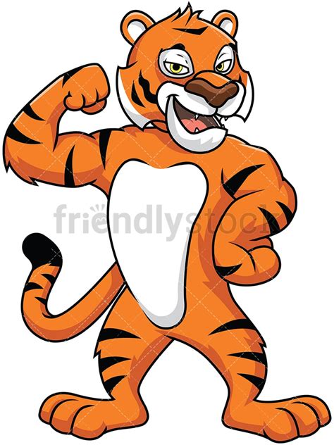 Top 103+ Tiger mascot cartoon - Tariquerahman.net