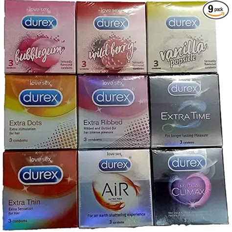 Durex Combo In Nine Different Types Condom (27S) | RichesM Healthcare