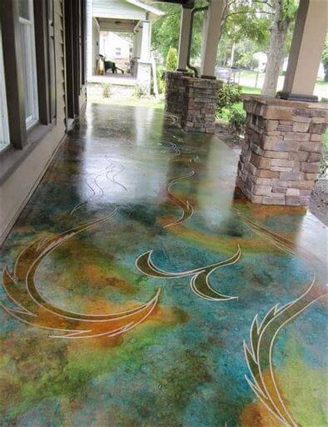 15 Fascinating DIY Floor Ideas for Indoors and Outdoors