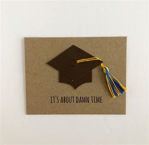 Funny Graduation Card Funny Congratulations Card Graduation Gift Encouragement Card Greeting ...