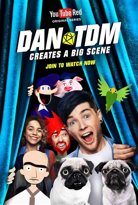 DanTDM Creates A Big Scene TV Poster (#2 of 2) - IMP Awards