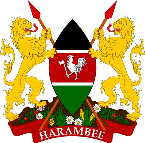 The Kenyan Coat of Arms : r/Harambe