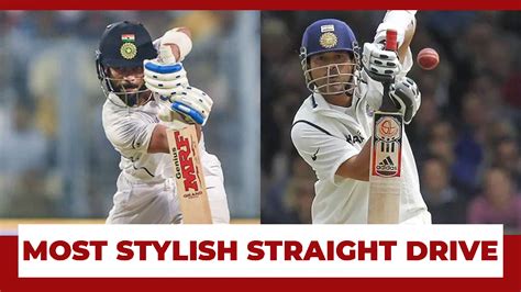 Virat Kohli vs Sachin Tendulkar: Who Has The Most Stylish Straight ...