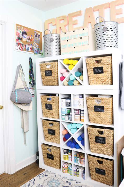 Cricut Craft Room: Ideas for Organizing - The Country Chic Cottage