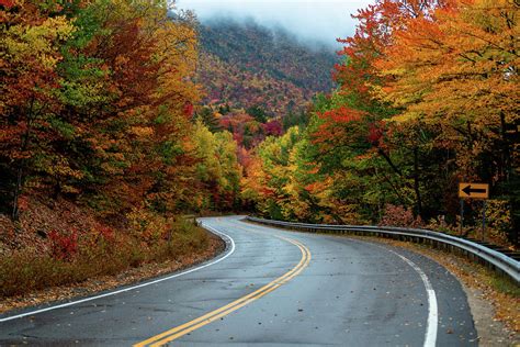 Fall Foliage on the Scenic Kancamagus Highway Photograph by William ...