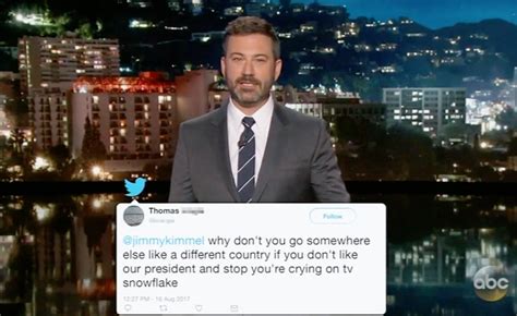 Jimmy Kimmel Reads The Mean Tweets He Received From Trump Supporters