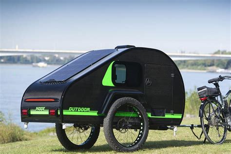 Fat-tire teardrop ebike camper explores the world via road and dirt