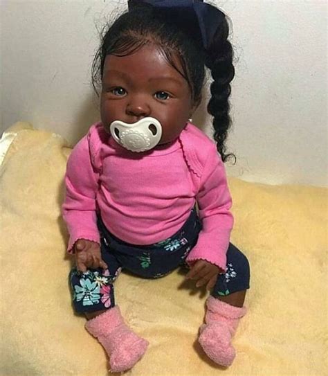 Pin by Shonny on Black Doll Babies | Black baby dolls, Silicone baby dolls, Baby boy newborn
