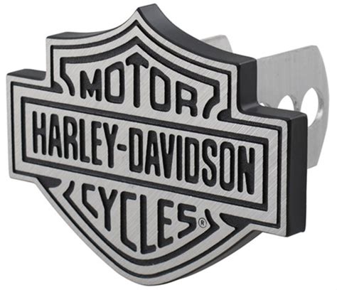 Harley-Davidson Trailer Hitch Receiver Cover - 1-1/4" and 2" Hitches ...