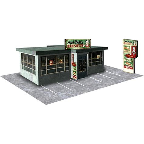 3D Paper Models, HO Scale, OO, N Scale Structures | Model Buildings | Ho scale buildings, Model ...