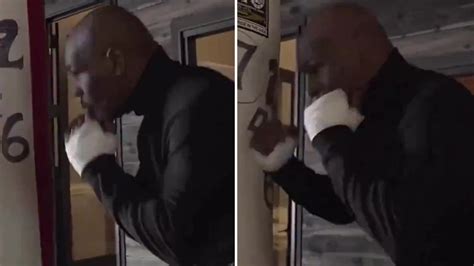 'Looks like he is in trouble', say fans as Mike Tyson, 57, releases training footage for Jake ...