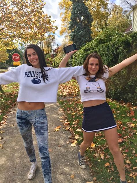 Penn State | College gameday outfits, Gameday outfit, Tailgate outfit