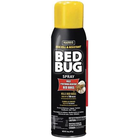 Harris Egg Kill and Resustant Bed Bug Spray 16 oz 16-oz Bed Bug Killer (12-Pack) in the ...