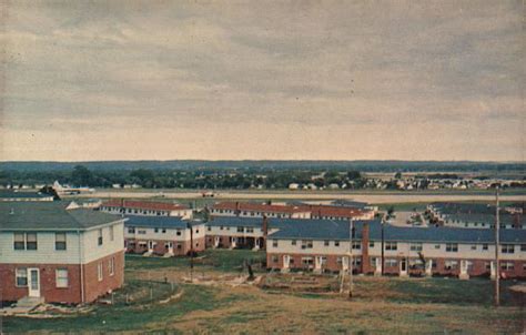 Wherry Housing at Offutt Air Force Base Bellevue, NE Postcard