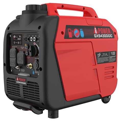 GXS4300iDC - Dual Fuel Inverter Generator