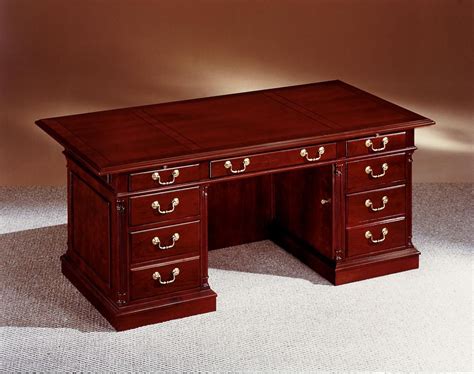 99+ Executive Desk solid Wood - Large Home Office Furniture Check more at http://www ...