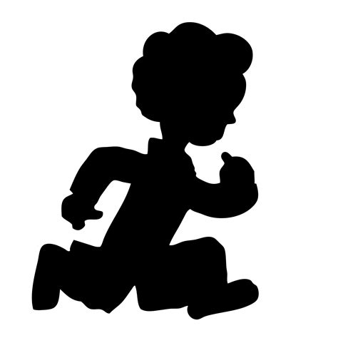 Running Boy Cartoon Clipart Free Stock Photo - Public Domain Pictures