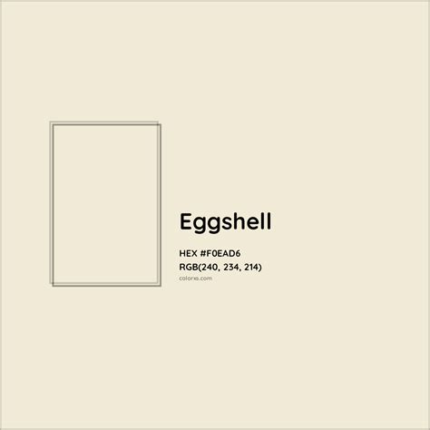 About Eggshell - Color codes, similar colors and paints - colorxs.com