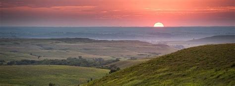 Sunset on the Konza Prairie. Copyright K-State Photo Services. | Kansas state university, Kansas ...