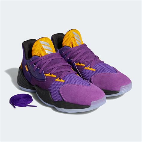 adidas Harden Vol. 4 Su Casa Pack Lakers | SneakerNews.com