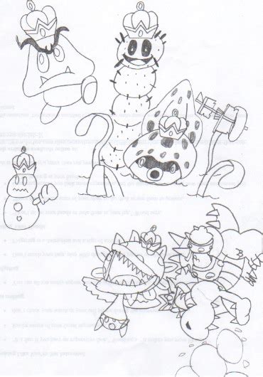 Paper Mario: Sticker Star Bosses by CaseyJunior94 on DeviantArt