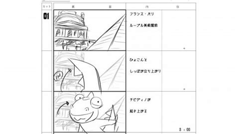 Mona Lisa Vorläufiger Name starten storyboard anime Sauber der Kellner ...