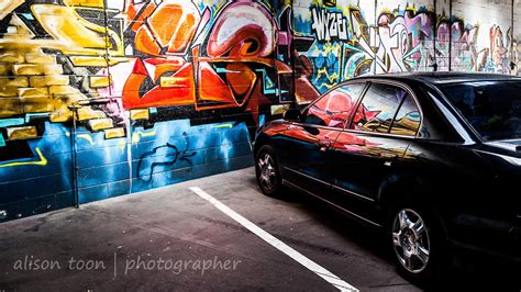 ALISON TOON | PHOTOGRAPHER | Street art and car