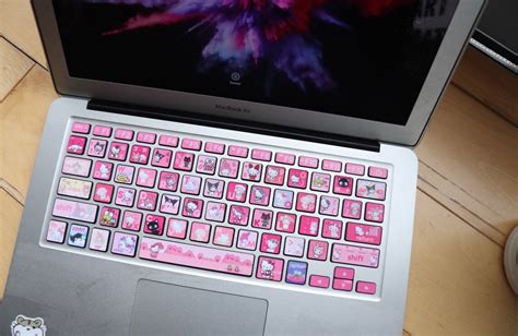 Sanrio Pink Keyboard Stickers | Etsy