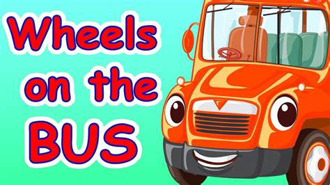 Wheels on the Bus - Nursery Rhymes - Kids Song - Red Bus - YouTube