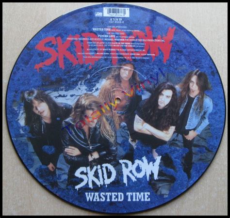 Totally Vinyl Records || Skid Row - Wasted time / Psycho love 12 inch ...