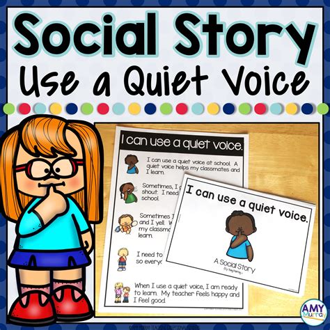 Social Skills Story I Can Use A Quiet Voice - Teaching Exceptional Kinders