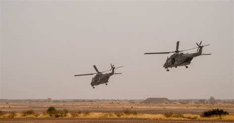 Three die in military helicopter crash at army base in Niger ...