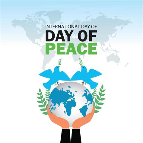 International Day of Peace. September 21. World Peace Day. Design ...