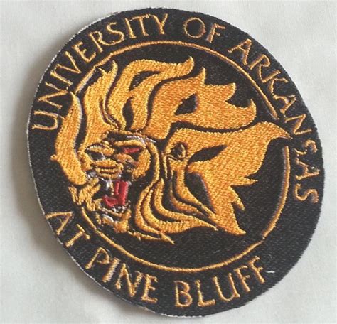 Arkansas Pine Bluff Golden Lions logo Iron On Patch - College-NCAA