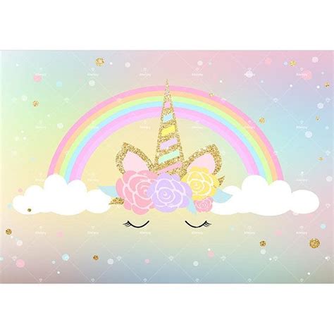 Unicorn Party Unicorn Backdrop Unicorn Paper Flower Set - Etsy | Unicorn birthday, Unicorn party ...