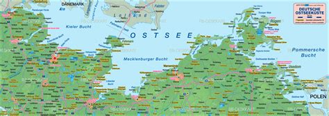 Baltic Sea Germany Map