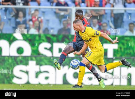 Luigi Ferraris stadium, Genoa, Italy, September 17, 2022, Kelvin ...