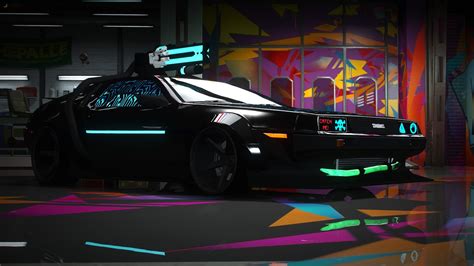 Cyberpunk Delorean DMC-12 [Add-On / FiveM] 1.3 – GTA 5 mod