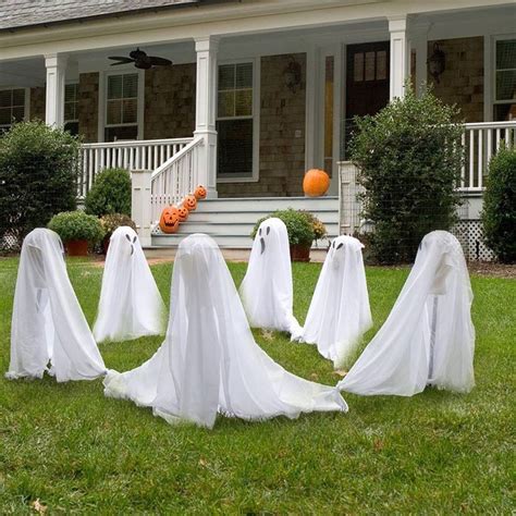 40+ Funny & Scary Halloween Ghost Decorations Ideas