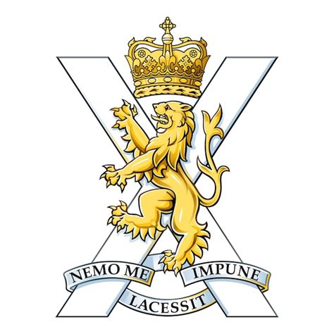 Premium Vector | Vector badge of the Royal Regiment of Scotland. The British Army