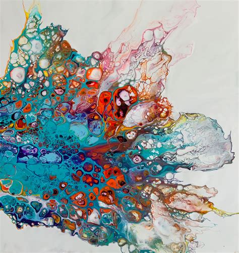 Dutch pour Brenda Prescott | Pouring art, Acrylic pouring art, Fluid art