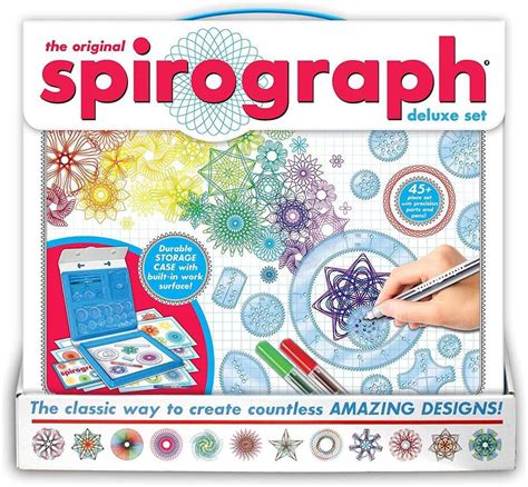 Kahootz Spirograph Deluxe Set-, Other, Multicoloured : Amazon.co.uk ...