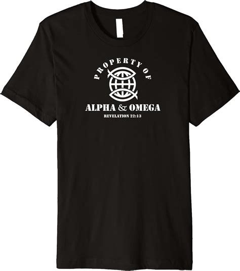 Amazon.com: Alpha Omega Premium T-Shirt : Clothing, Shoes & Jewelry