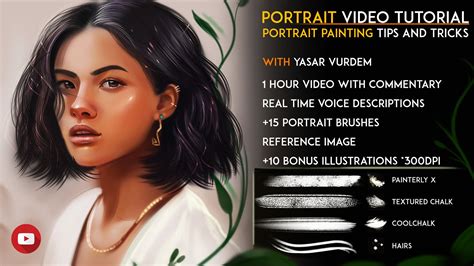 ArtStation - Portrait Painting in Photoshop - Video Tutorial | Tutorials