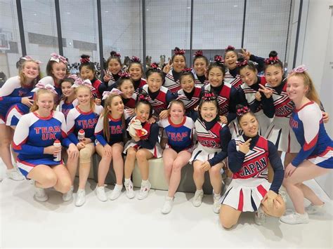 Team UK at the Cheerleading World Championships 2017 in Japan this ...